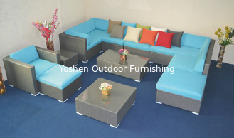 Meubles d'extérieur Sofa modulaire en rotin collection-09series