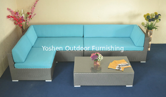 Meubles d'extérieur Sofa modulaire en rotin collection-09series