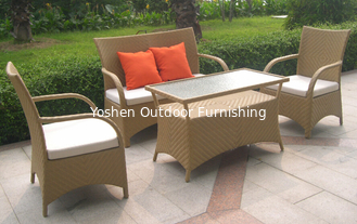 Meubles de jardin pour terrasse et canapés en rotin-11002