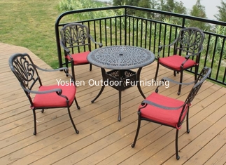 Ensemble de meubles de jardin en aluminium moulé-9808