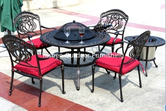 Ensemble de meubles de jardin en aluminium moulé-9809