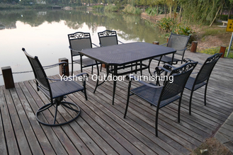 Ensemble de meubles de jardin en aluminium moulé-9802