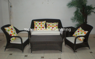Couchette de loisirs en osier de jardin 9146