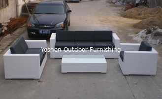 Meubles de jardin en osier canapé modulaire-1018