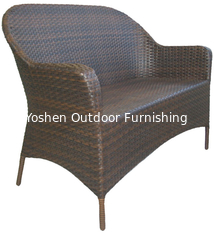 banc de loisirs en osier dans le jardin -1119