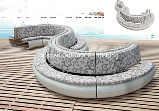 8 pièces serpent courbe rattan salon en attente canapé magasin canapé centre commercial --9136