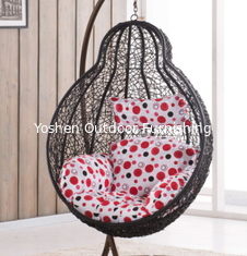Chaise de balançoire en osier extérieur à l'intérieur--8202