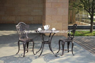 Meubles de jardin extérieur en aluminium moulé ensemble-16099