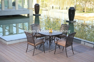 ensemble de mobilier de jardin extérieur en aluminium moulé-16101