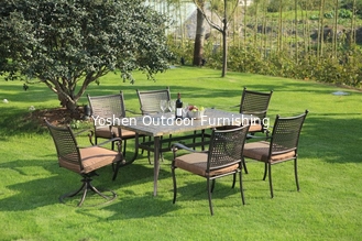 Ensemble de mobilier de jardin extérieur en aluminium moulé-16102