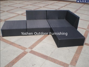 Couchette modulaire en rotin d'hôtel - 1138