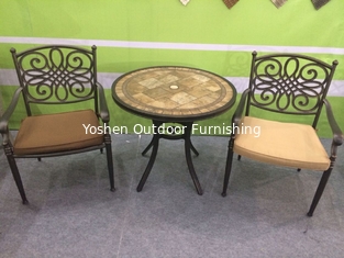 Meubles en aluminium moulé pour patio-4031