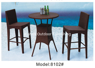 3 pièces de bar rond et 2 pièces de chaises sans bras