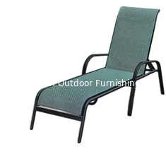 -2023 tissu en maille moderne Chaise longue en aluminium pour le côté de la piscine -6061