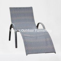 Chaise en aluminium salon de plein air hôtel de plage chaise de patio chaise de bronzage confortable
