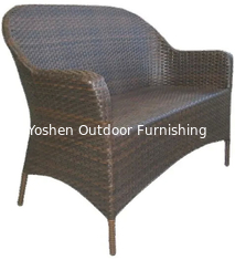 Chaise de jardin extérieure en écorce de rotin synthétique, chaise de banc en plastique, bancs de piscine d'hôtel---YS5640