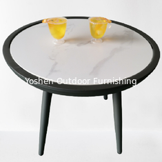 Vente à chaud bon prix table basse moderne blanche Standard prix de gros table basse ronde---6230