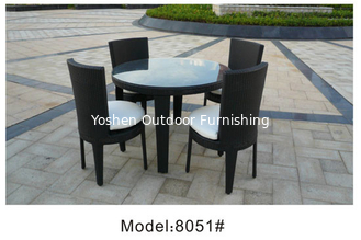 Meubles de jardin synthétiques en écorce de rotin réalisés par Yoshen-8055