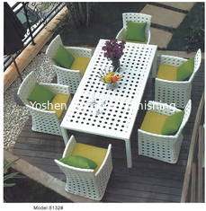7 pièces de cuisine blanche confortable 8132