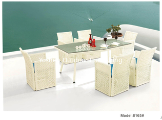 Chaise à manger Weeding blanche avec table -8165