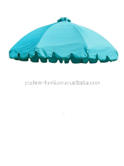 10 pieds Parasole beige de remplacement Couvre 8 côtes Marché Patio Parapluie Canopy Couverture toile pour parapluies extérieurs