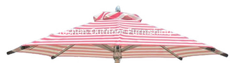 10 pieds Parasole beige de remplacement Couvre 8 côtes Marché Patio Parapluie Canopy Couverture toile pour parapluies extérieurs
