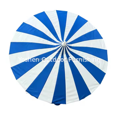 8.5 pieds de durable en acier inoxydable poule parapluie blanche pagode légère pagode parapluies extérieurs parasol-3099