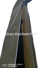 600D imperméable à l'eau couvertures de protection de parapluie de haute qualité avec fermeture à glissière et la tige de fonctionnement couvertures de parapluie patio