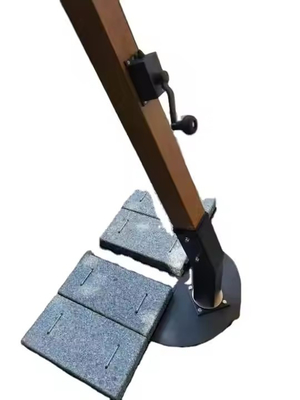 Accessoires pour parasol Pièces de rechange Treuil manuel Manivelle