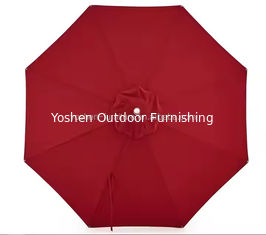 7Couverture de parapluie de patio remplacement de toile 8 côtes parapluie de remplacement couverture pour le marché rond parapluie