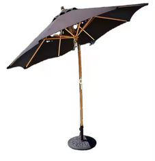 Parasol de plage extérieur avec poteau en aluminium, parasol, parasol, parasol