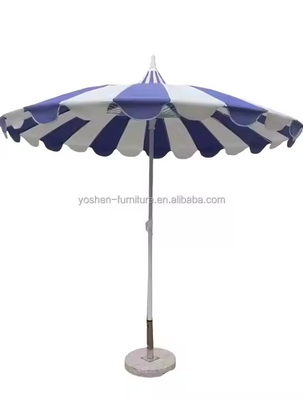 Hôtel de 9 pieds Tassel Beach Parapluie Frange Parapluie Marché mondial Cotton Rope Tissé Crochet Tassel Canopy Parapluie