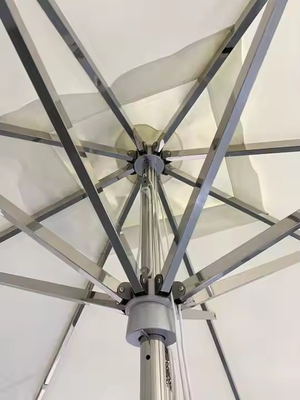 Parapluie de luxe Star Hotel Parapluie en acier inoxydable Patio Parapluie