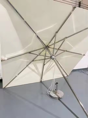 Parapluie de luxe Star Hotel Parapluie en acier inoxydable Patio Parapluie