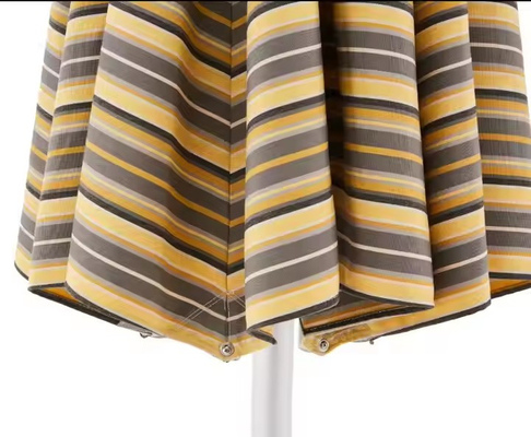 Frange extérieure Soleil toile Parasol Grand carré Aluminium piscine parapluie Café Jardin de plage Ombrellone