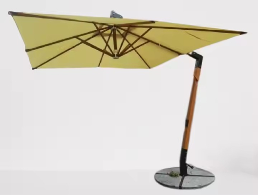 Parapluie de marché lourd de 11 pieds Parapluie de jardin extérieur Parapluie de patio