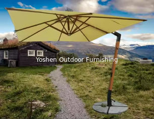 Parapluie de marché lourd de 11 pieds Parapluie de jardin extérieur Parapluie de patio
