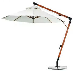 Parapluie extérieure Parapluie de plage Cantilever Jardin Parapluie suspendue Parapluie avec logo douanier