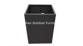 Accessoires de piscine Armoire de rangement en rotin Wicker Armoire à serviettes de piscine