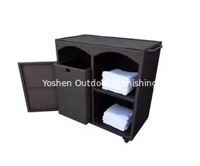 Mobilier de piscine Extérieur Lac Spa Plage Piscine Salle de sport Porte-serviettes Déplacement robuste Rangement des serviettes Armoire simple