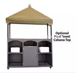 Chariot de rangement pour serviettes de spa de villégiature, armoire de rangement pour serviettes, chariot roulant pour hôtel, chariot de salle de bain avec bac