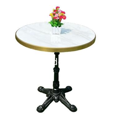 Tables rondes pour événements, fêtes, table basse en pierre, bar, chaises et table d'extérieur