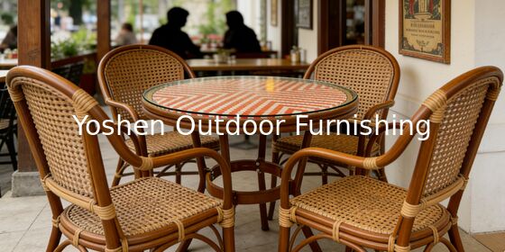 Table basse d'extérieur portable tout temps, design pliable compact pour balcon d'hôtel et bistrot