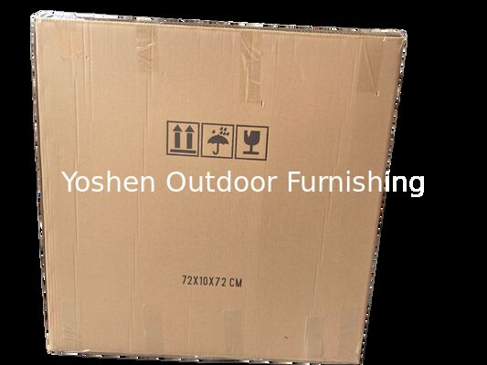 Table basse d'extérieur portable tout temps, design pliable compact pour balcon d'hôtel et bistrot