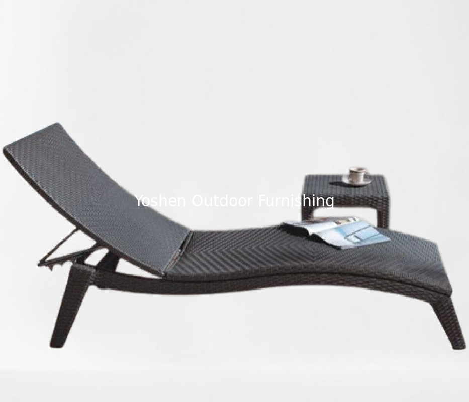 Meubles extérieurs de luxe piscine de jardin fauteuil double fauteuil salon fauteuil extérieur fauteuils de soleil imperméables en rotin --- 6019