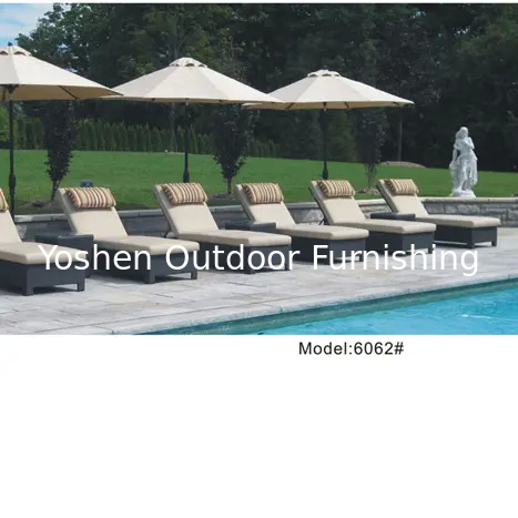 Hôtel en plein air plage en rotin en osier résine piscine chaise imperméable salon solaire lit solaire simple lit de jour---6062