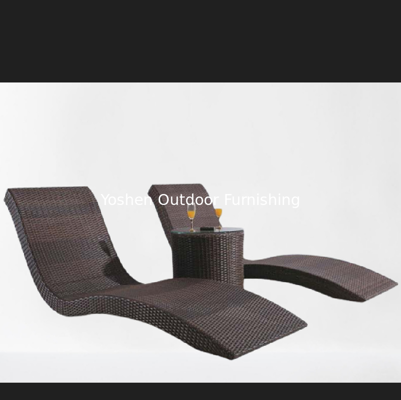 Chaise de piscine en aluminium extérieur lit de plage lit de soleil mobilier de piscine fauteuil de plage---6236