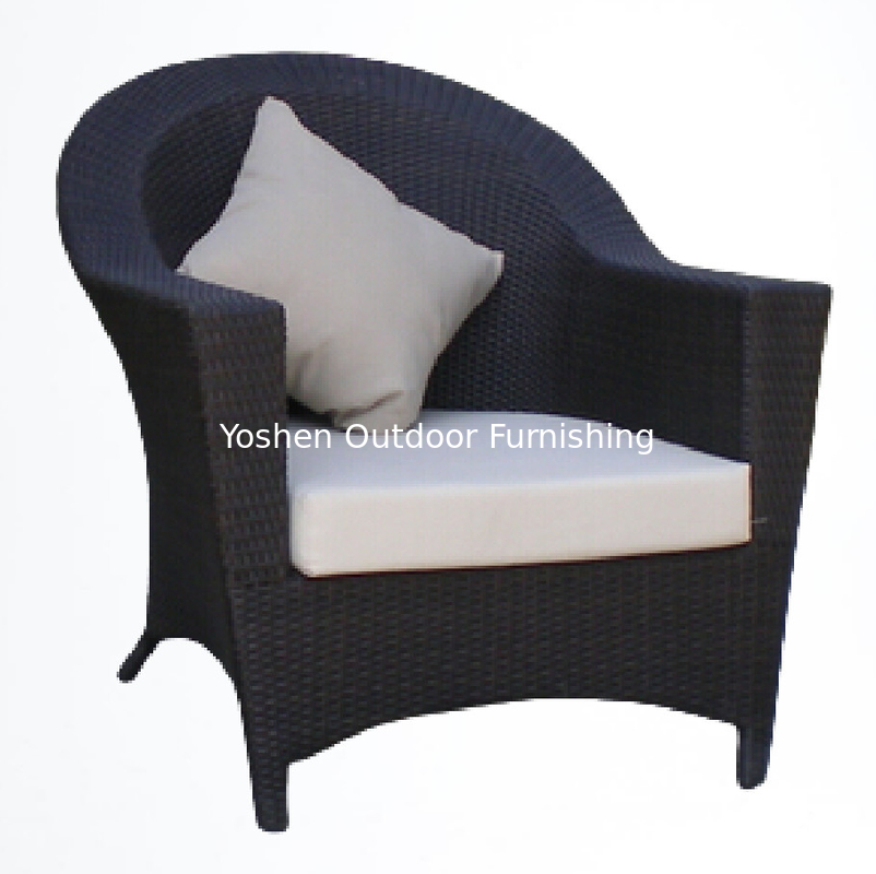 Ensemble de meubles de jardin en rotin chaise à manger chaise en aluminium chaise extérieure en osier en résine plastique chaise en rotin---YS5646