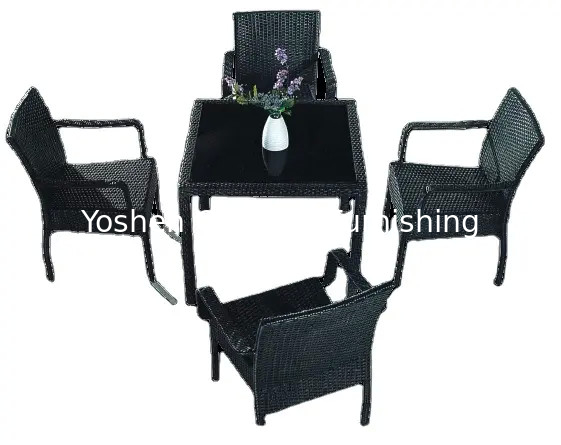 Chaise de jardin à bas prix chaise de restaurant chaise d'hôtel avec table --- 8059