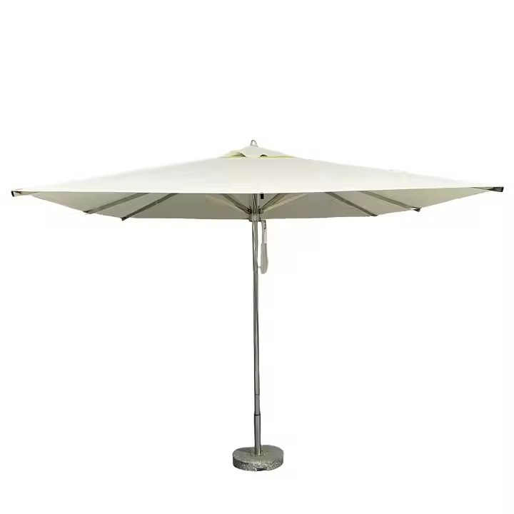 Parapluie de luxe Star Hotel Parapluie en acier inoxydable Patio Parapluie